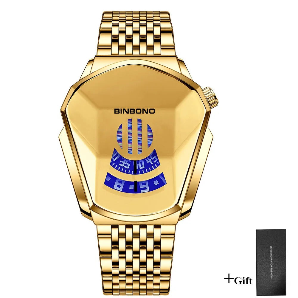 UTHAI H137 Men's Motorcycle Concept Quartz Watch