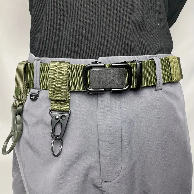 Multi-functional Men's Tactical Outdoor Training Belt