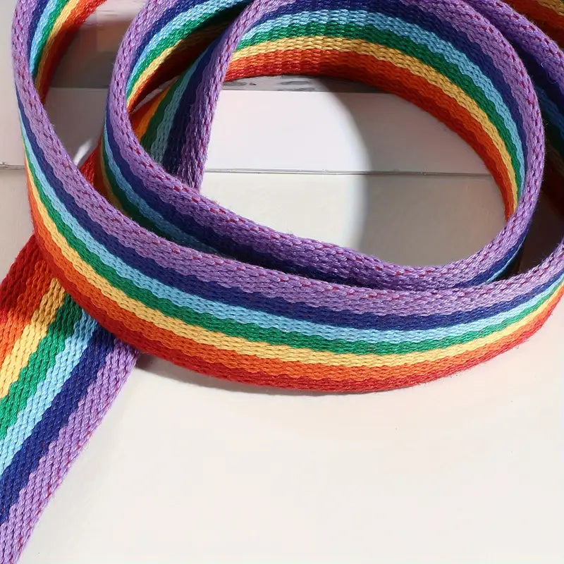 Canvas Men's Rainbow Belt