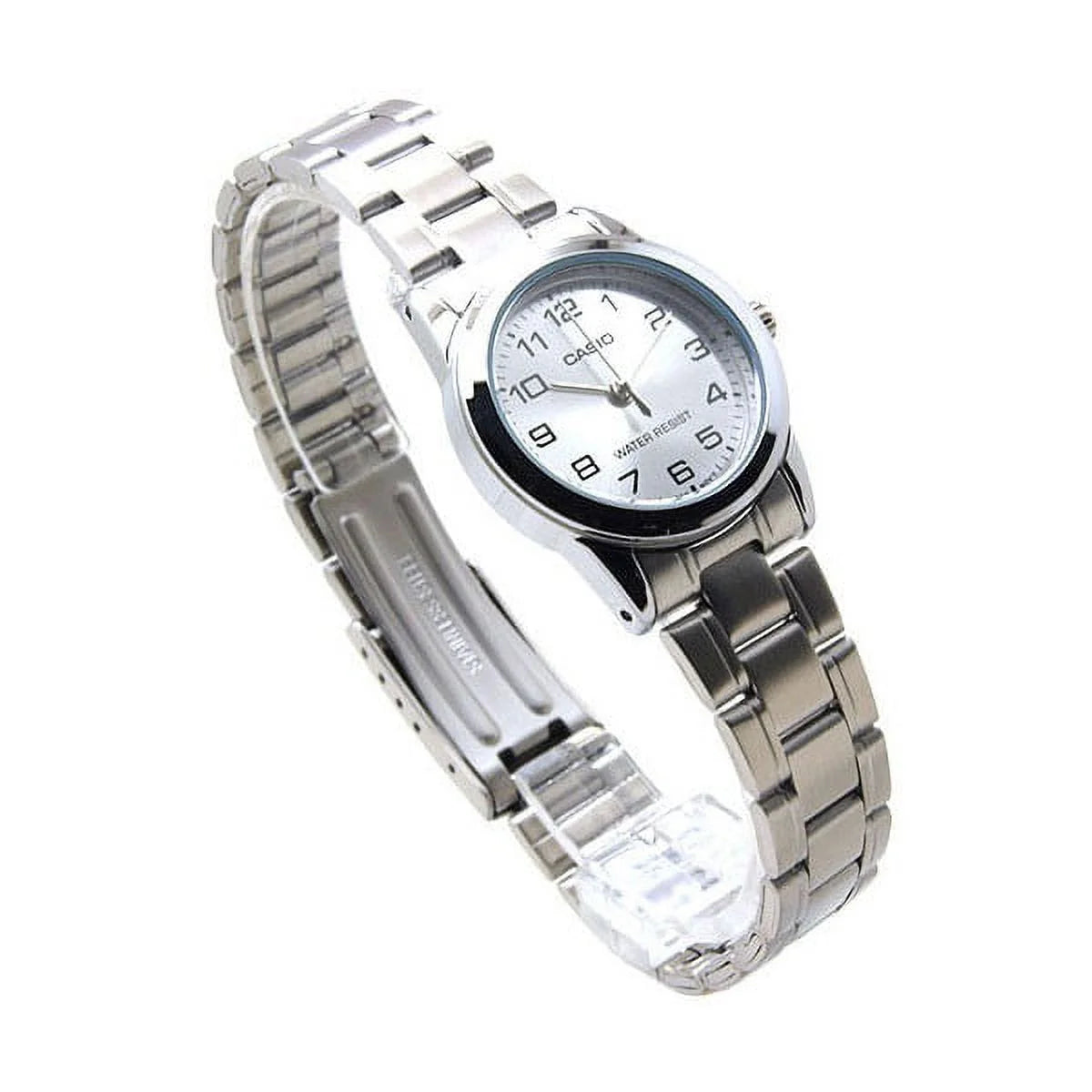 Men's LTPV001D-7B Silver Metal Quartz Fashion Watch