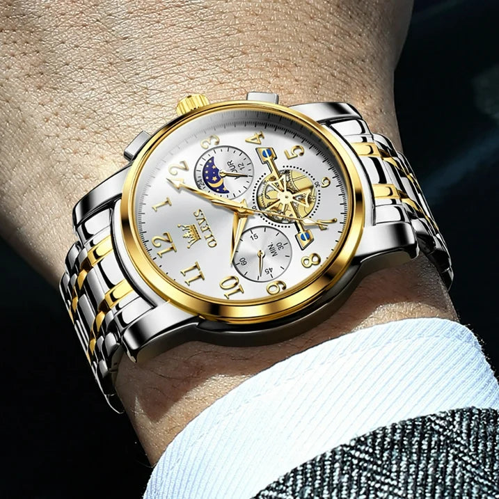 OLEVS Watches for Men Classic with Date Business Dress Luxury Digital