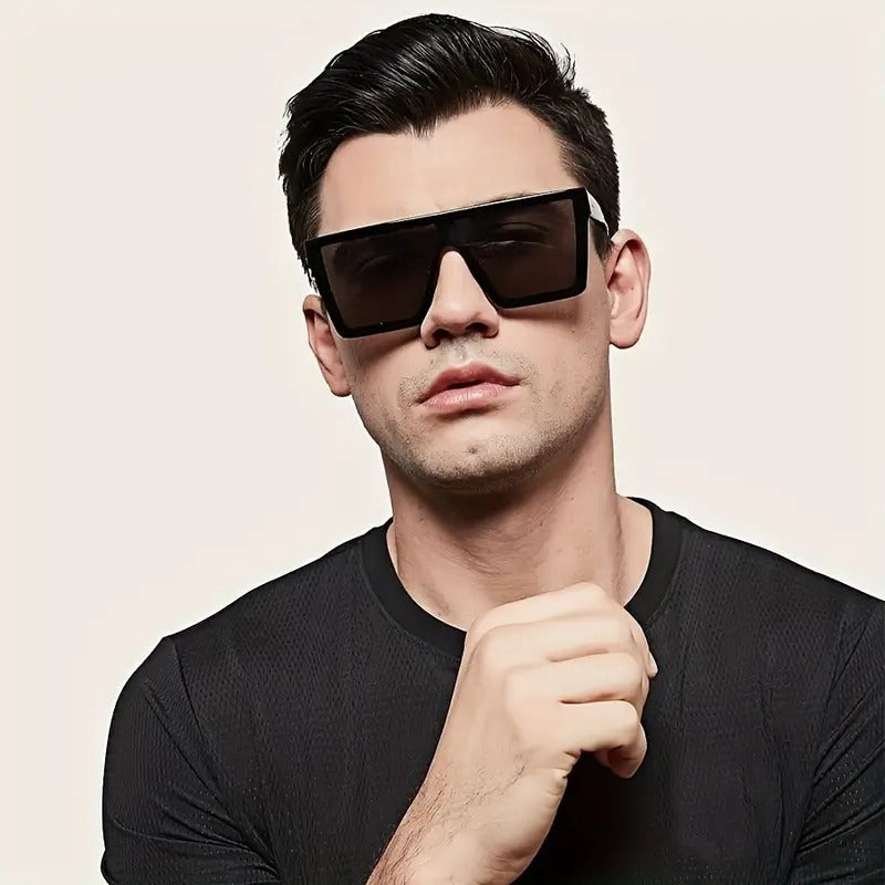 Stylish Flat-Top Glasses for Men