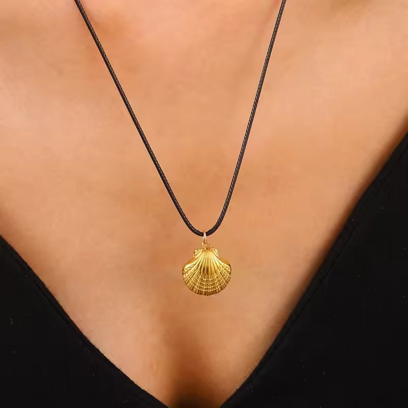 3Pcs Bohemian Conch Starfish Necklace