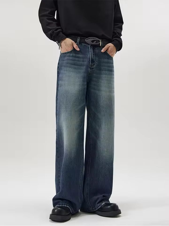 Men's Baggy Straight Jeans