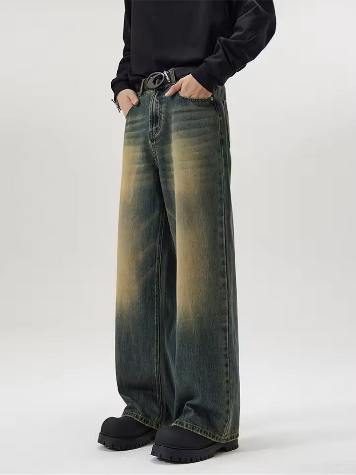 Men's Baggy Straight Jeans