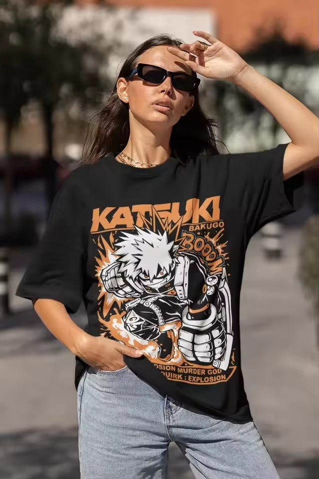 Bakugo Katsuki MHA Graphic Tee