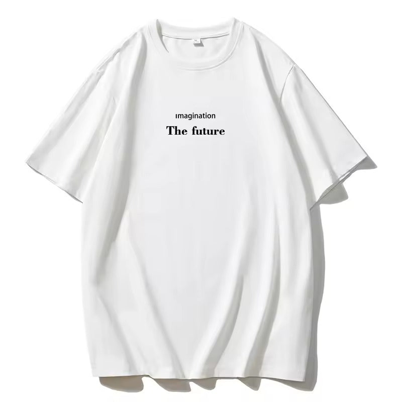 Women's Gothic Letter Print Graphics Tops