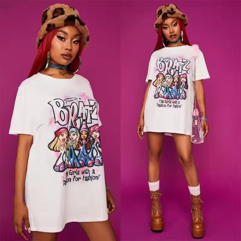 Women's Harajuku BRATZ T-Shirt Tee