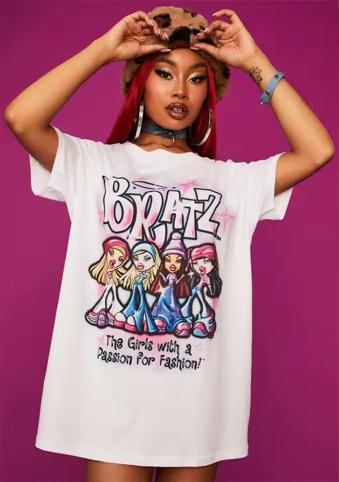 Women's Harajuku BRATZ T-Shirt Tee