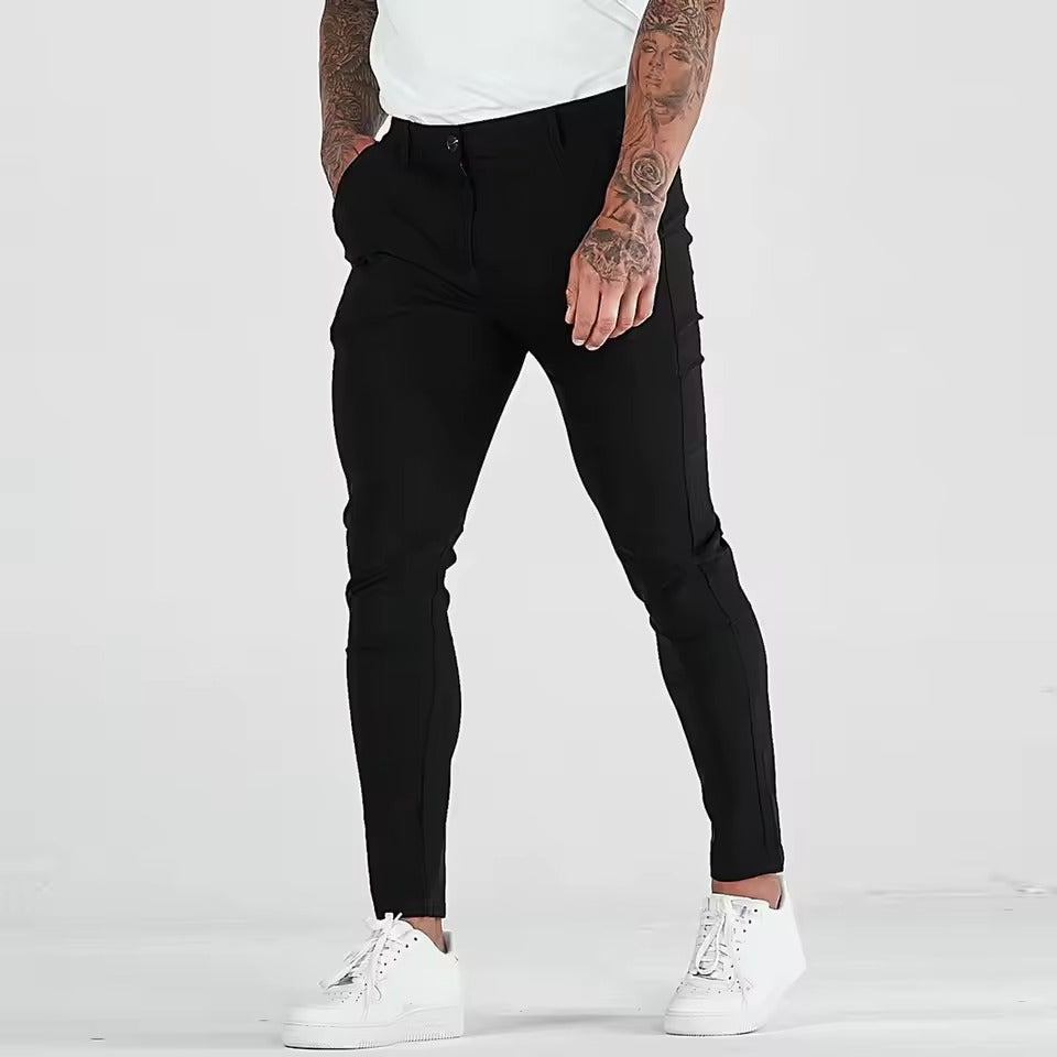 Men's Summer Slim Chino Pants