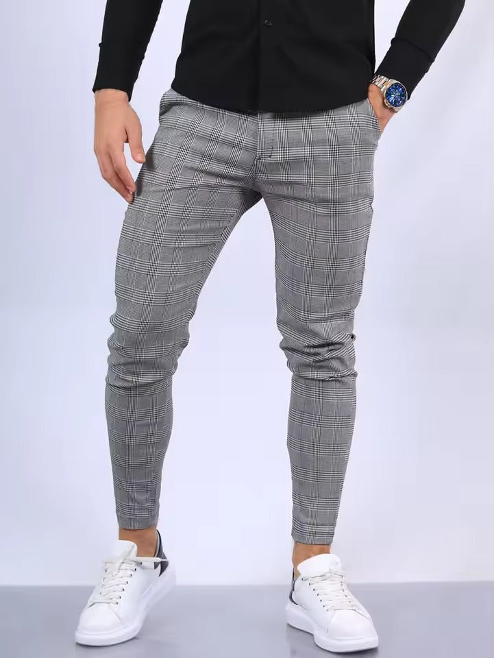 Men's Slim Fit Cotton Chino Pants