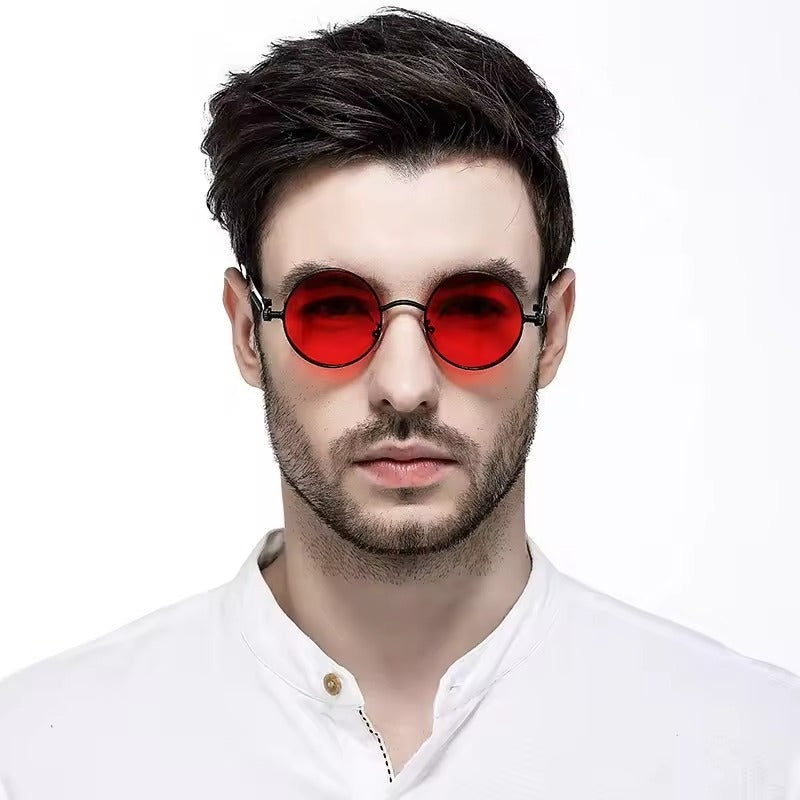 Steampunk Round Frame Sunglasses