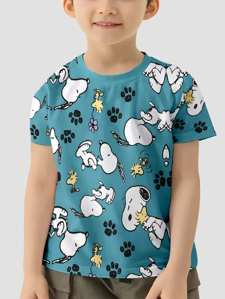 Short Sleeve Kids T-shirts Tops