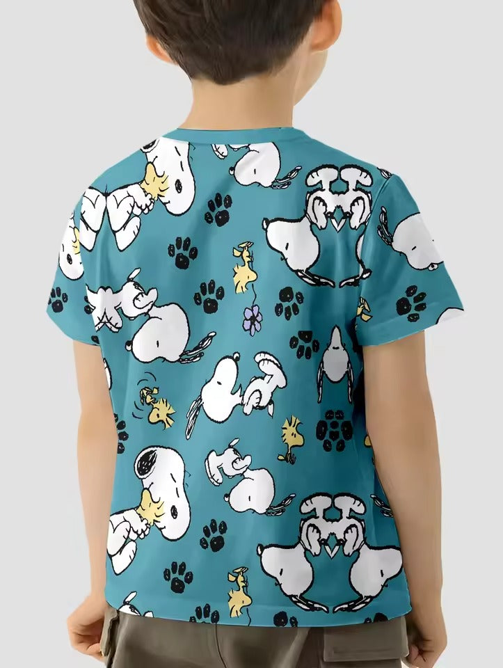 Short Sleeve Kids T-shirts Tops