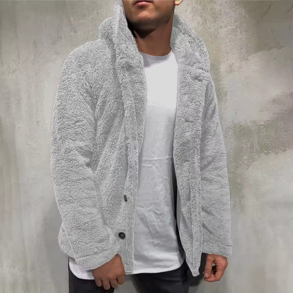 Autumn Winter Men's Hoodie Coat