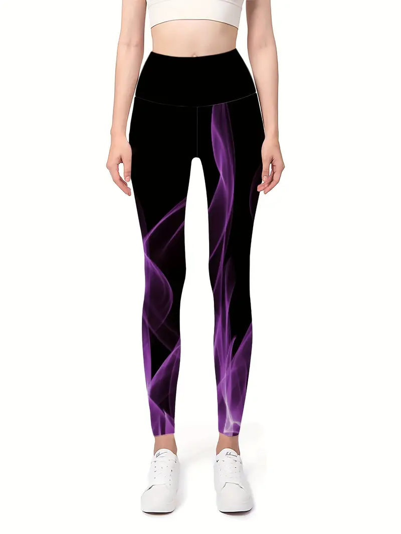 High-Waisted Lightweight Stretch Yoga Leggings