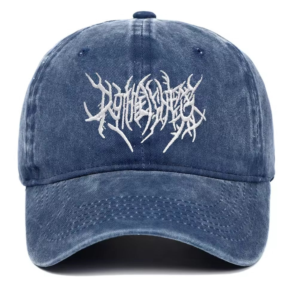 Retro Washed Embroidered Baseball Cap