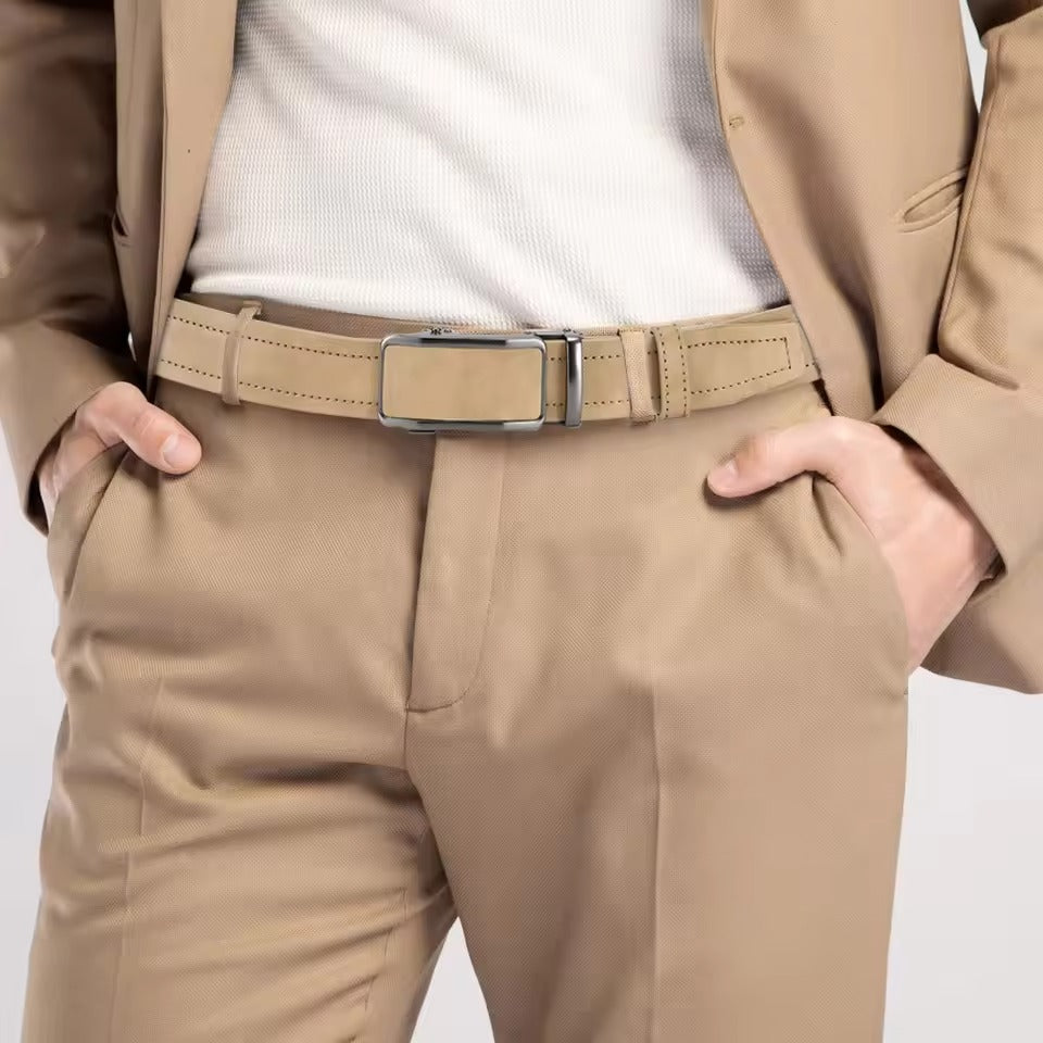 Men's Automatic Buckle Belt