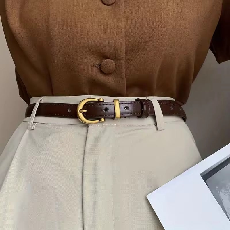 Men's Casual Vintage PU Leather Belt