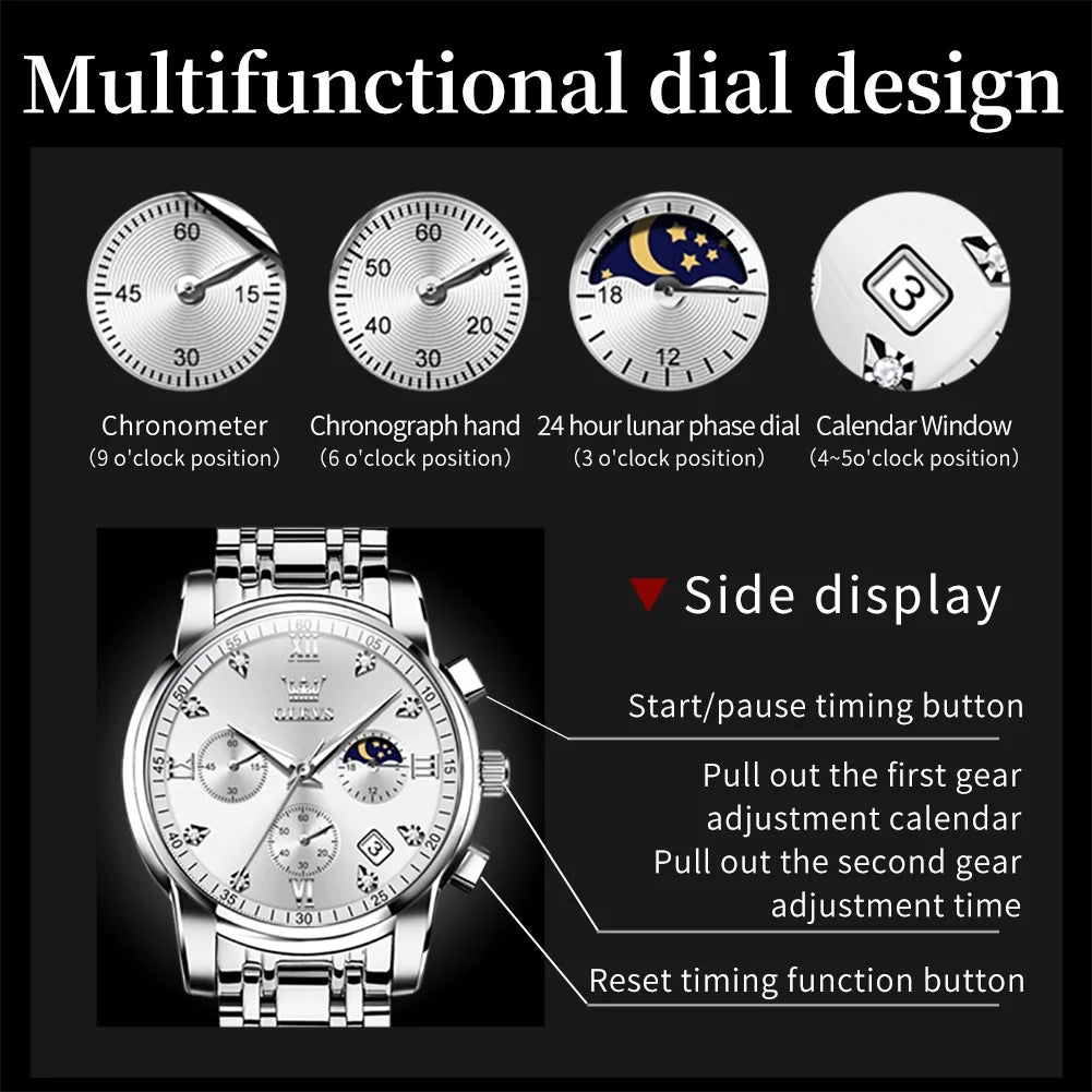OLEVS Watches for Men, Mens Watches Gifts for Men