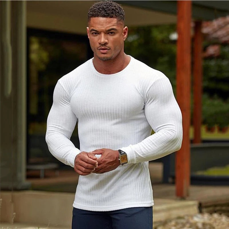 Spring Fashion Men's O-neck Sweaters