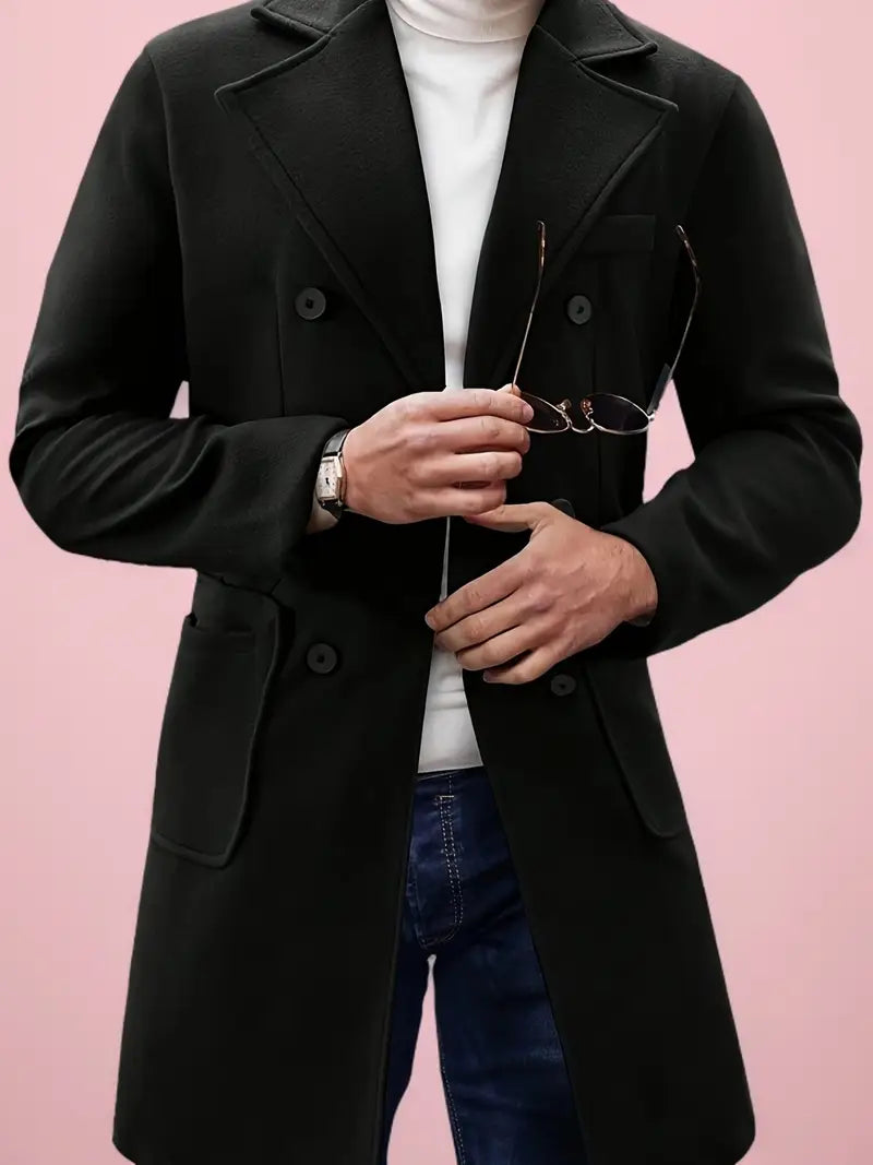 Men's Casual Long Sleeve Blazer with Pockets