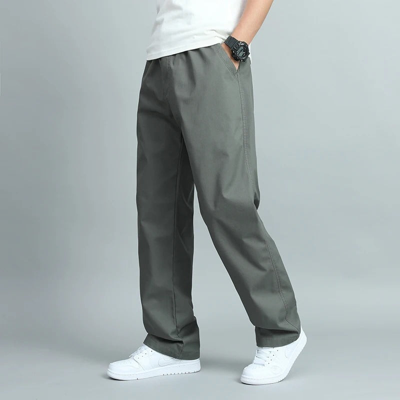 Men’s Loose Fit Cotton Chino Joggers