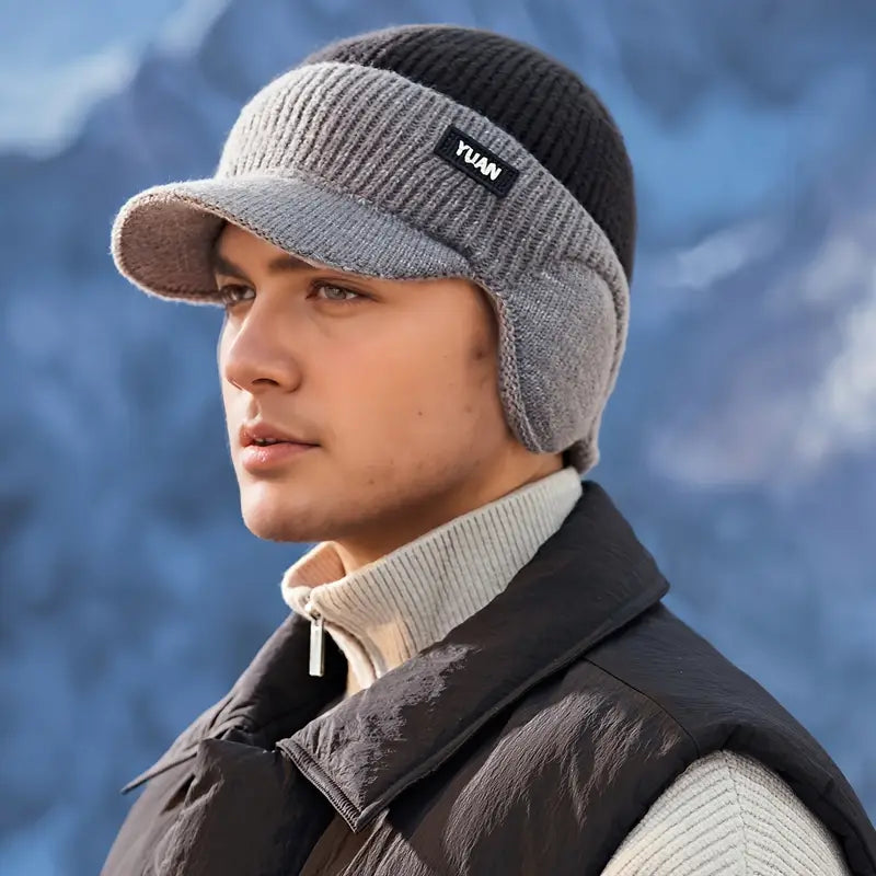 Dual-Tone Knit Adventure Ready Baseball Cap