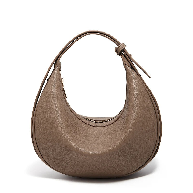 FOXER Small Half-Moon Shoulder Bag