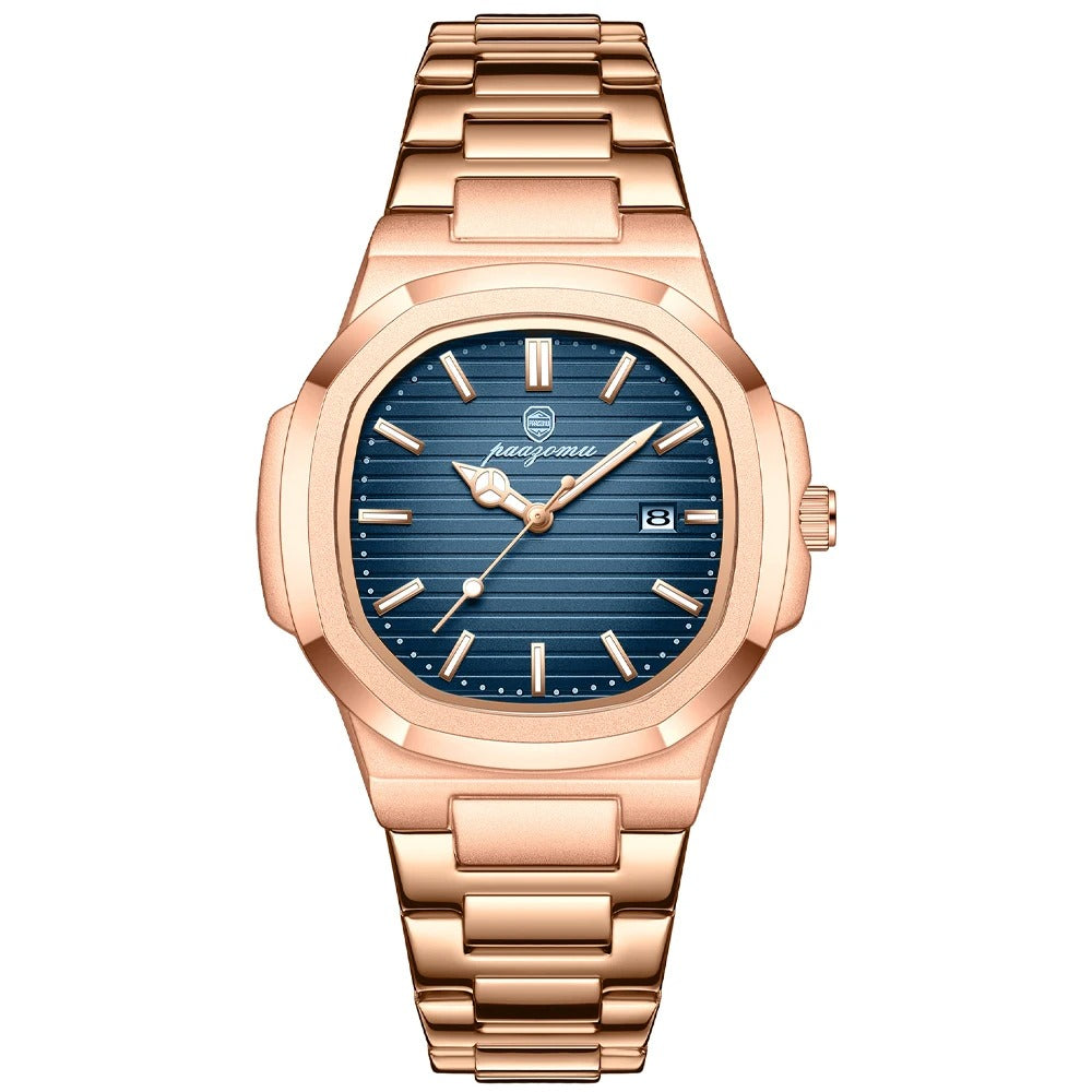 Casual Business Rose Gold Men's Watch