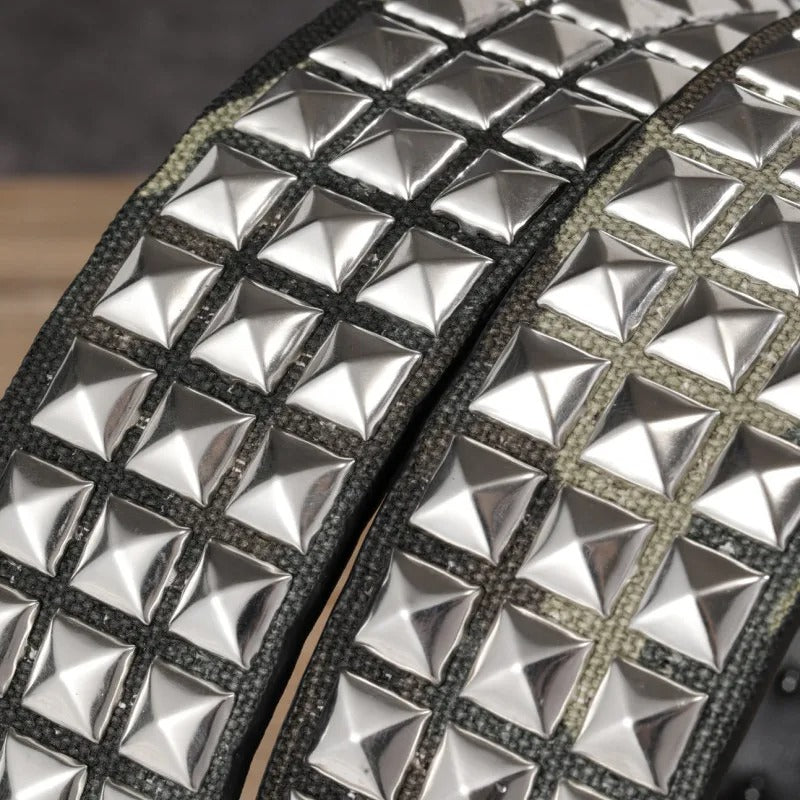 Punk Rock Studded Rivet Belt – 110cm