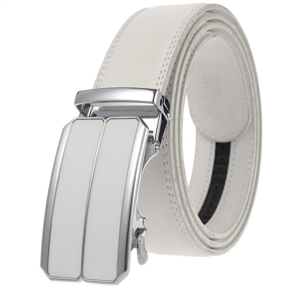 Luxury Designer Men's Ratchet Leather Belt