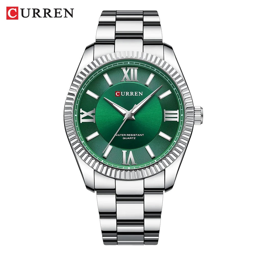 Stainless Steel Quartz Watch for Men