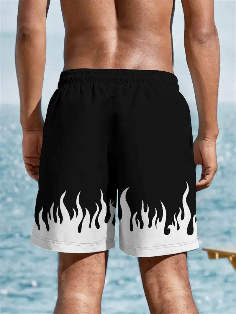 Men's LA Graphic Print Shorts