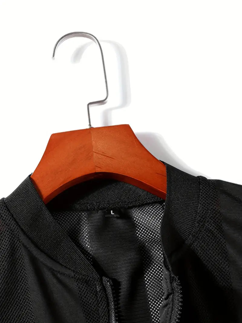 Men's Lightweight Breathable Mesh Sun Jacket
