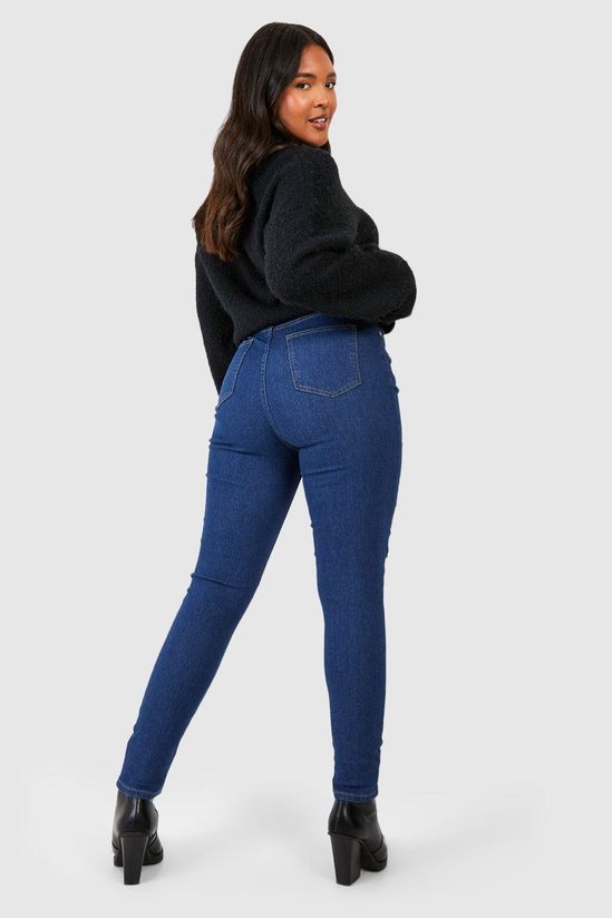 Plus Distressed Skinny Jeans