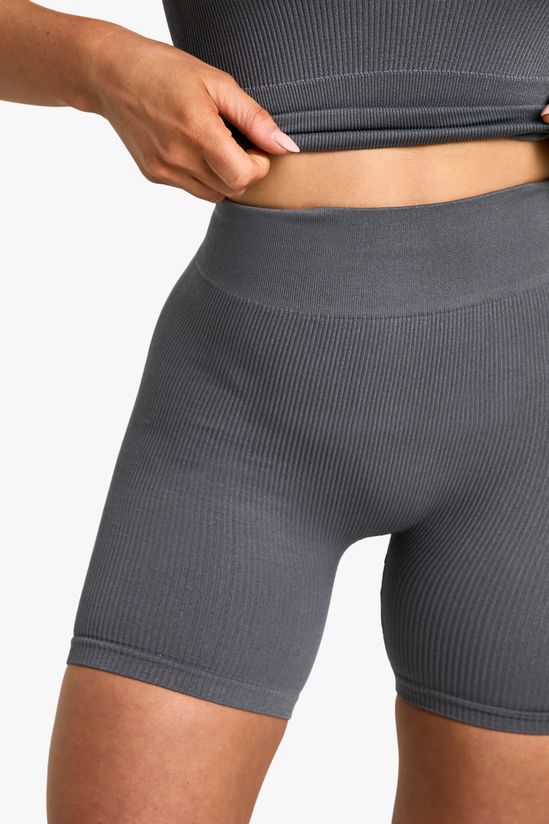 Seamless Contour Rib Cycling Short