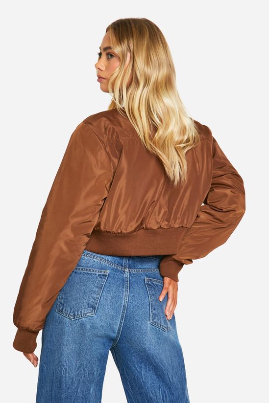 Pocket Detail Bomber Jacket