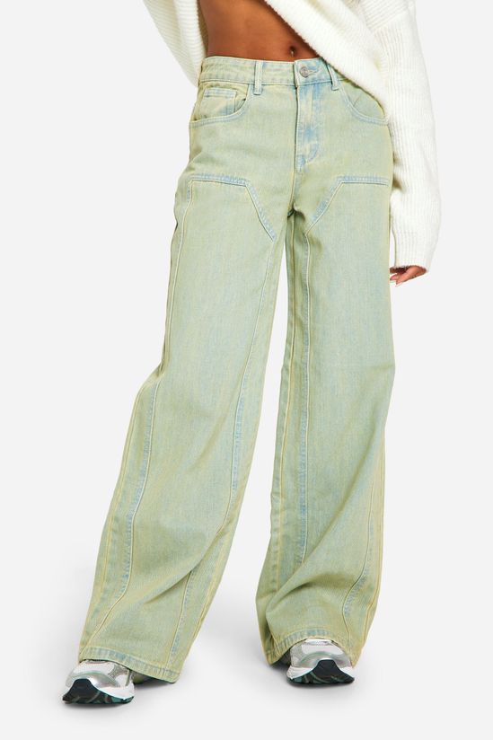 Vintage Wash Carpenter Straight Leg Jeans