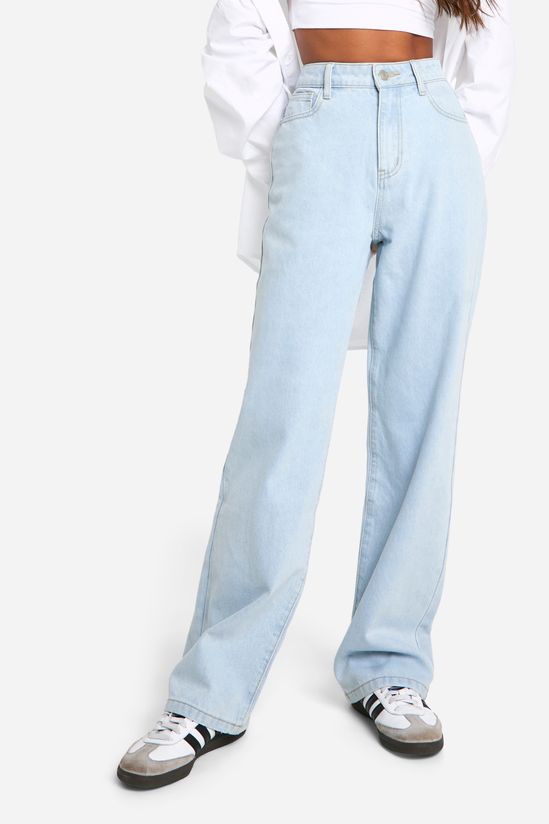 High Waisted Boyfriend Jeans