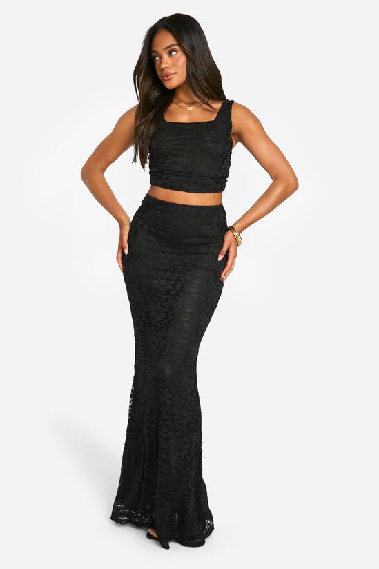 Lace Maxi Skirt