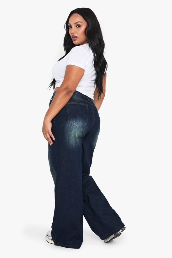 The Plus Wide Leg Jean