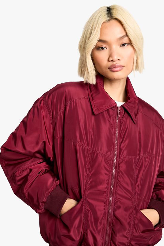 Oversized Bomber Jacket