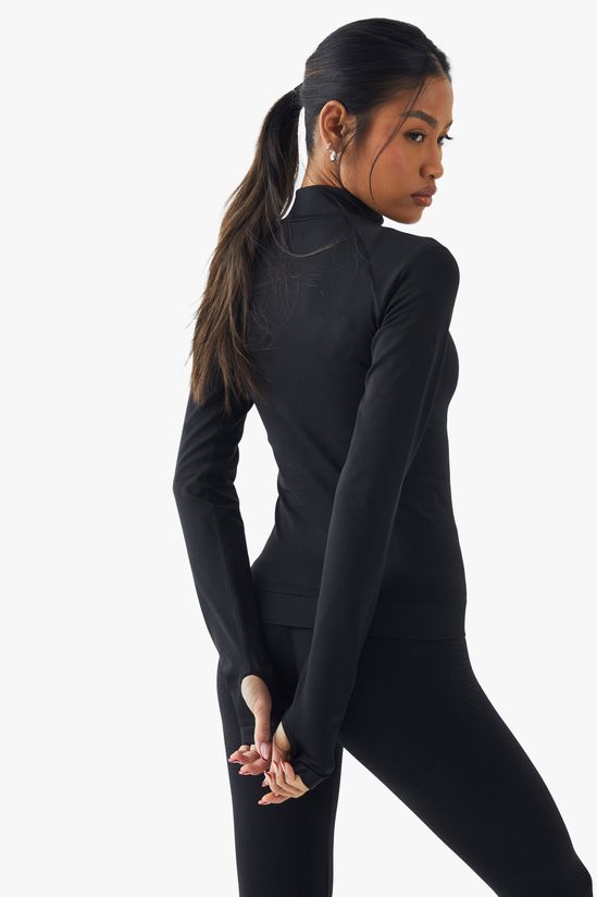 Premium Sculpt Seamless Zip Through Sports Jacket