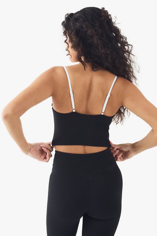 Premium Sculpt Piping Detail Padded Sports Bra