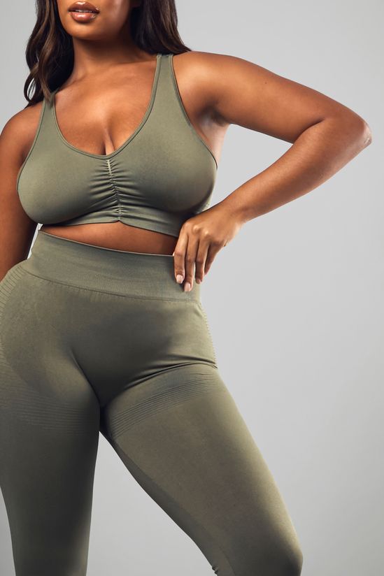Plus Premium Sculpt Seamless Bum Scrunch Legging