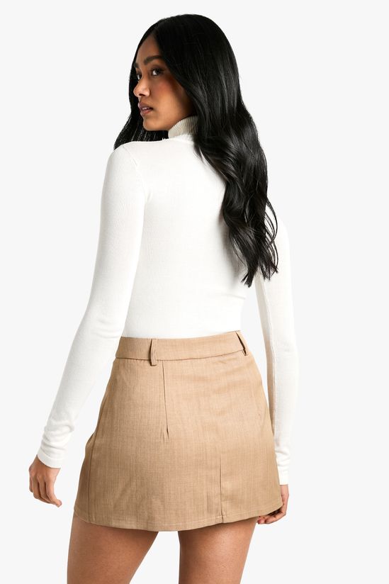 Tailored Mini Skirt