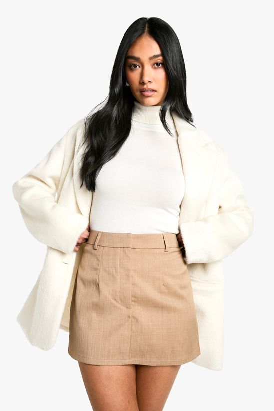 Tailored Mini Skirt