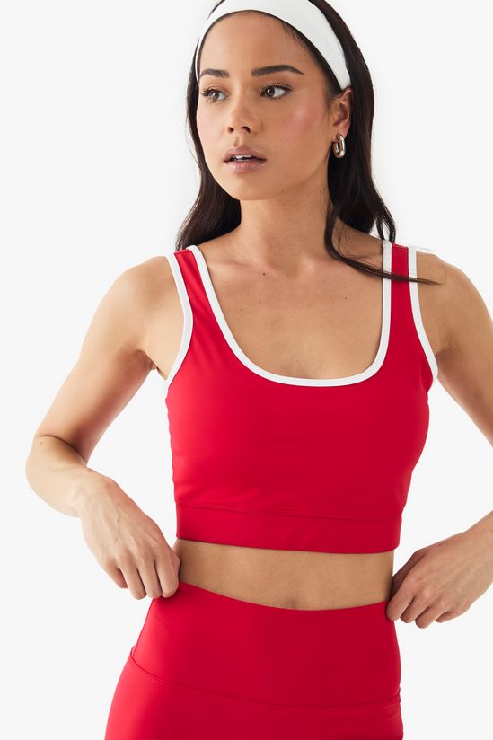 Peached Sculpt Padded Sports Bra