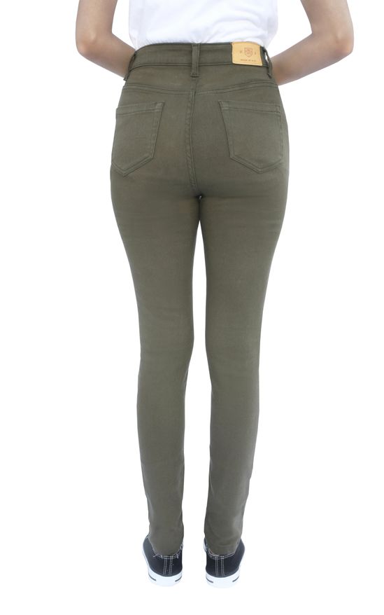 Stylish Skinny Fit High Waisted Denim Jeans